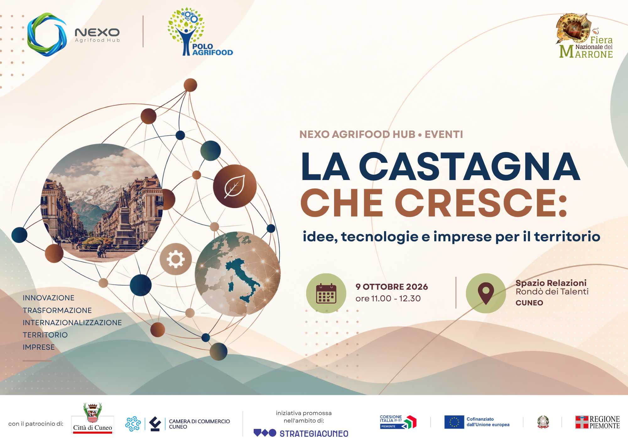 La Castagna che Cresce: idee, tecnologie e imprese per il territorio
